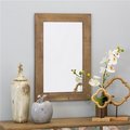 Aspire Home Accents Aspire Home Accents 6077 30 x 20 in. Morris Wall Mirror; Nutmeg 6077